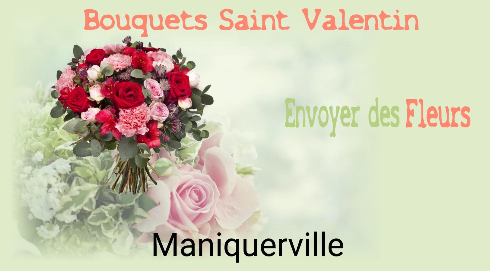 Roses de Saint-Valentin livrées à Maniquerville
